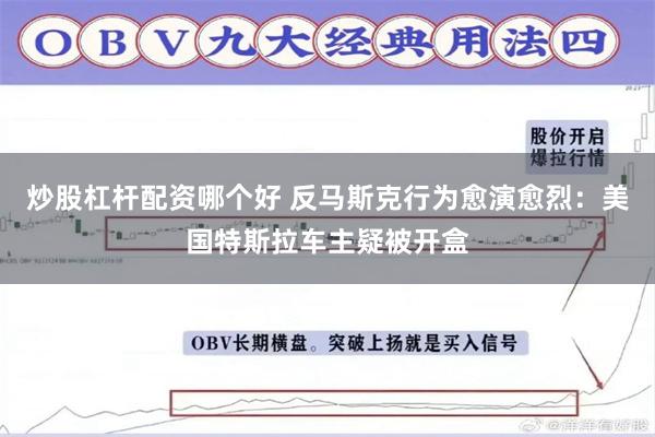 炒股杠杆配资哪个好 反马斯克行为愈演愈烈：美国特斯拉车主疑被开盒