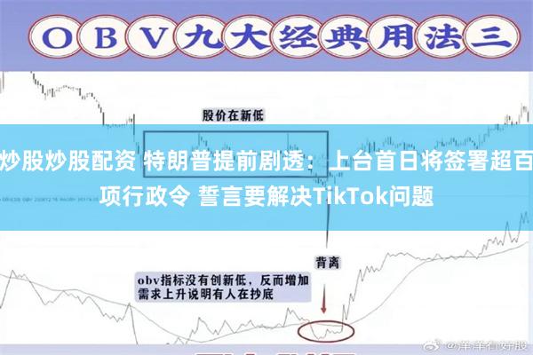 炒股炒股配资 特朗普提前剧透：上台首日将签署超百项行政令 誓言要解决TikTok问题